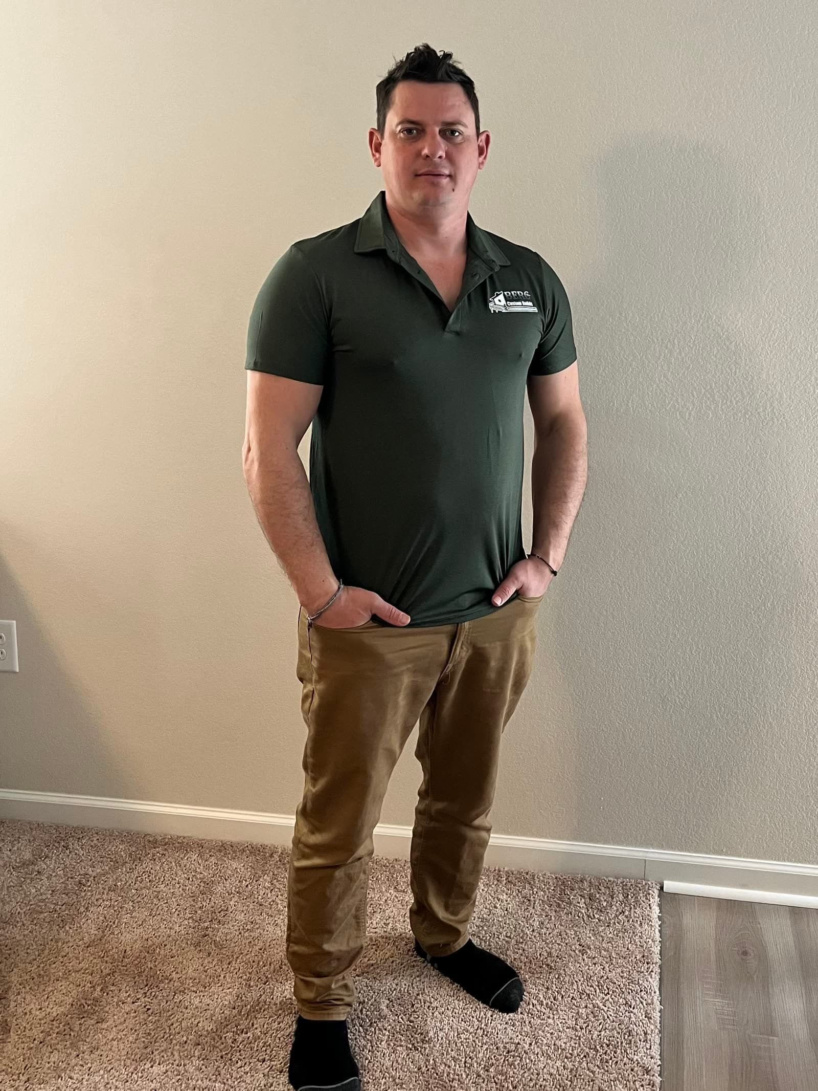 Nick Berg, owner of Berg Custom Builds, in Mint Hill, NC