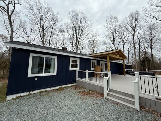 Home Makeover Featuring New Deck and Siding image